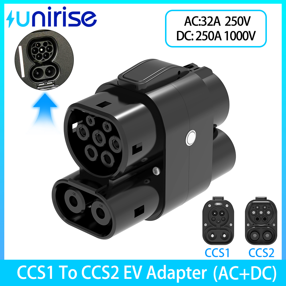 Ccs2 To Ccs1 Fast Charge Adapter 250Kw - Adattatore CCS1 a CCS2 per veicoli