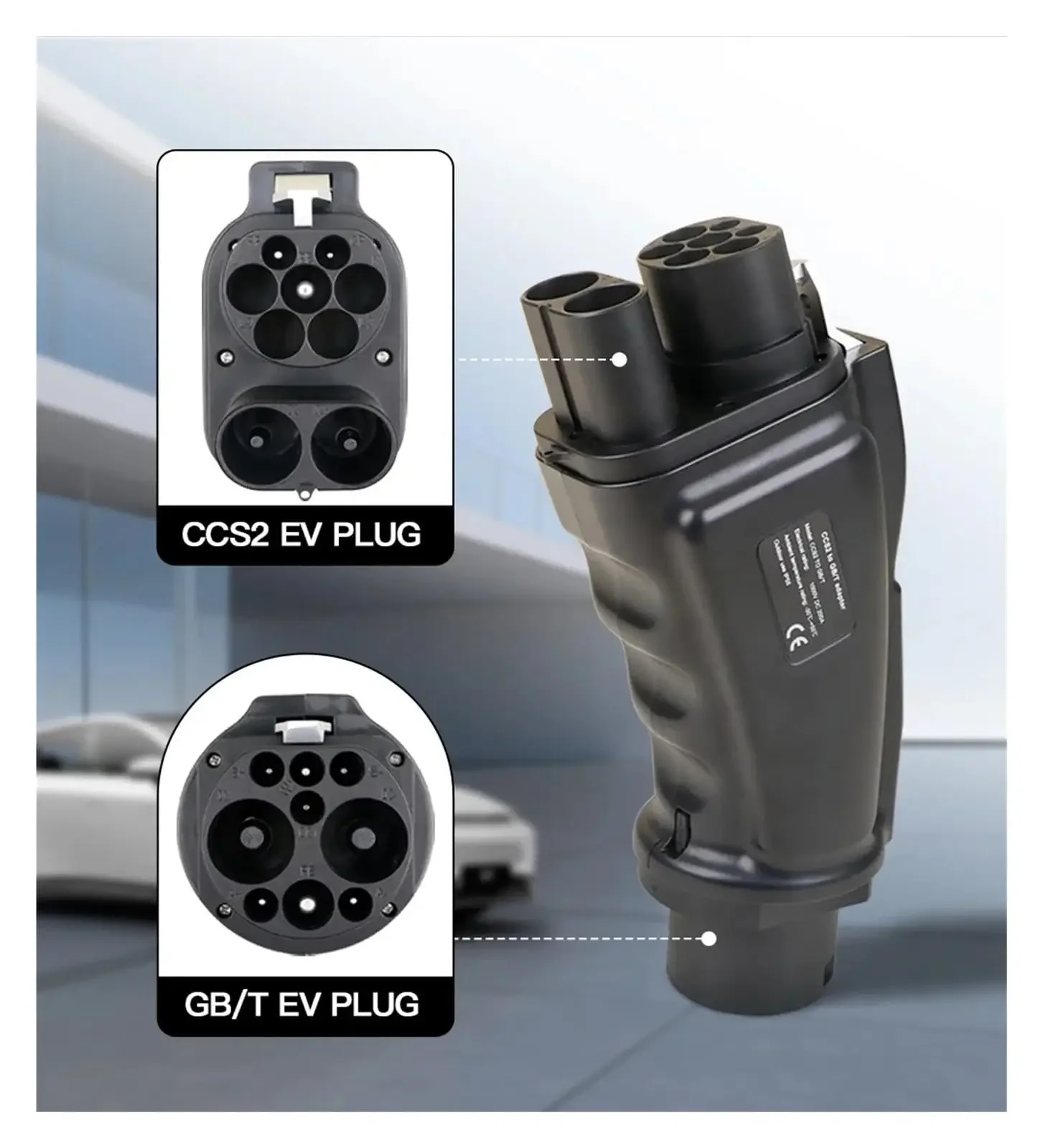 Adattatore Convertitore CCS Co - Gb/T To Ccs2 200A Fast Charging Adapter recensione e prezzo